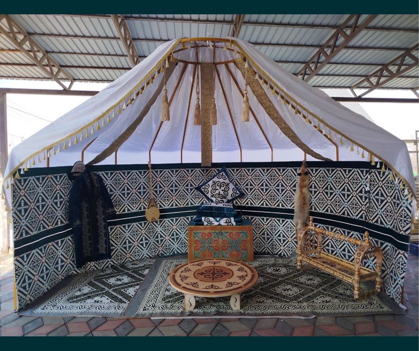 Полу юрты на наурыз