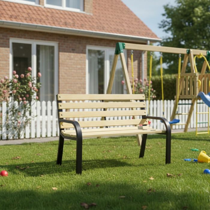 Детска пейка ,здрава конструкция и модерен дизайн