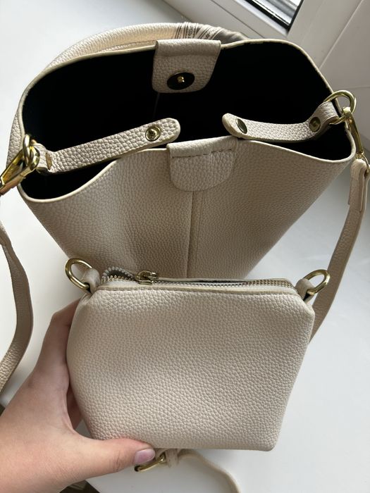 Сумка бочонок Айвори.