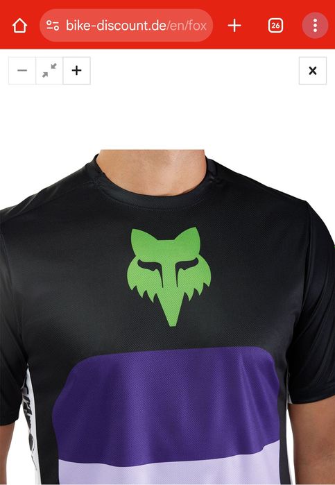 FOX-нова тениска за MTB