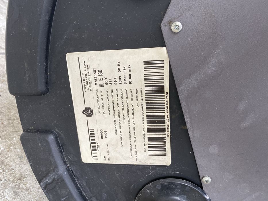 Vand boiler inox 100 litri