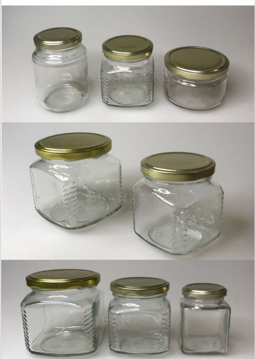 Баночки банки стеклянные