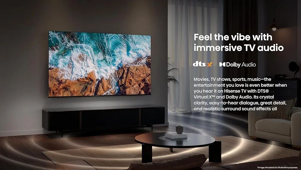 Ное  DLED 43" smart  телевизор Hisense