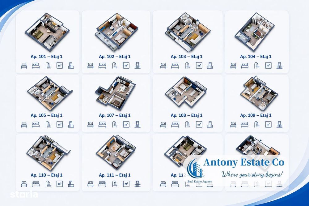 Antony Estate | Apartamente NOI - 0% Comision