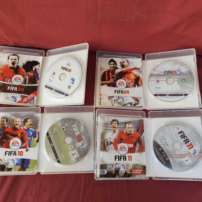 lot 5 jocurii ps 3 fifa