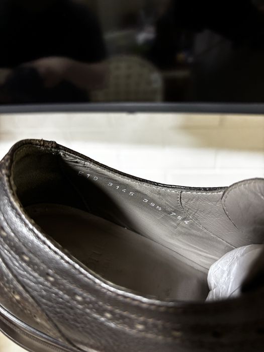 Итальянские кожанные туфли