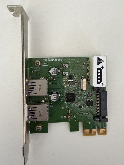 Продается адаптер pci usb 3.0 transcend ts-pdu3u