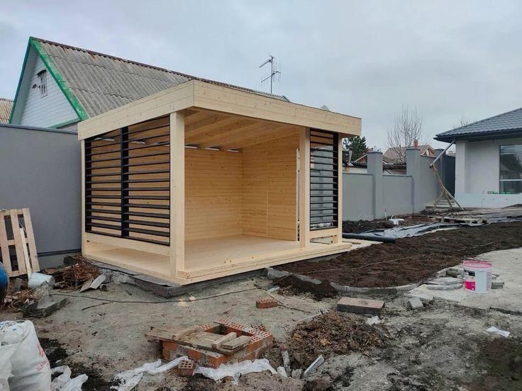 Foisoare terase moderne din lemn