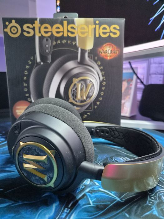 Безжични слушалки SteelSeries Arctis Nova 7 World of Warcraft