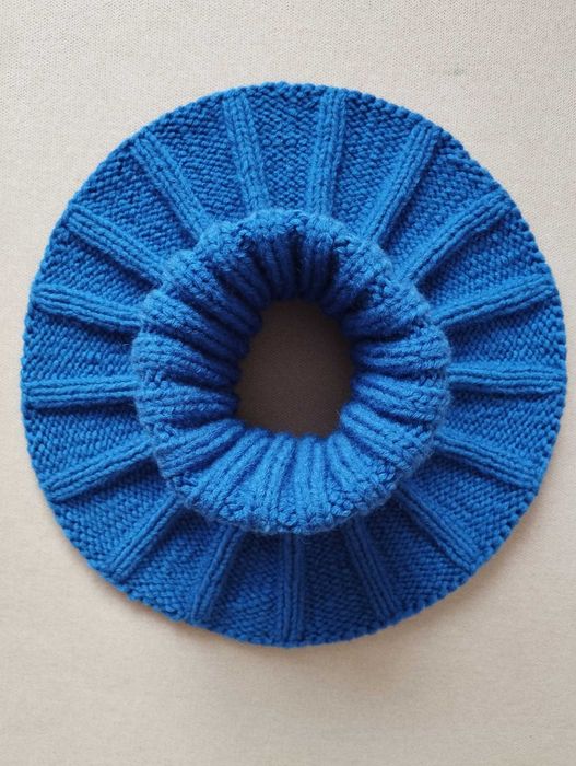 Теплая манишка, ручная работа