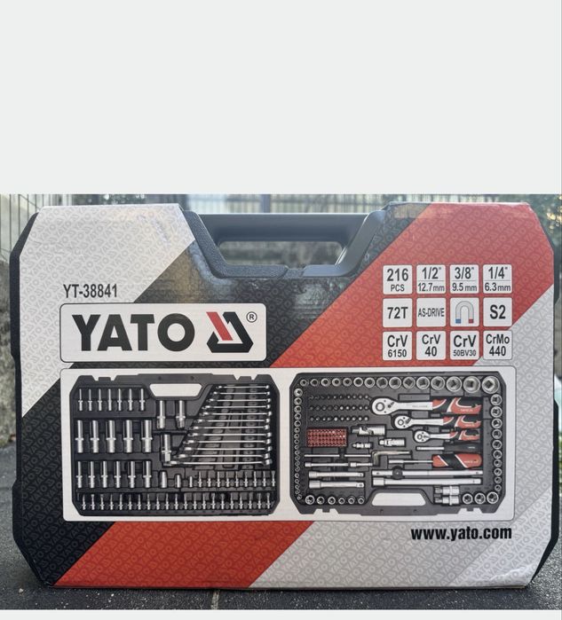 Trusa yato 216 piese