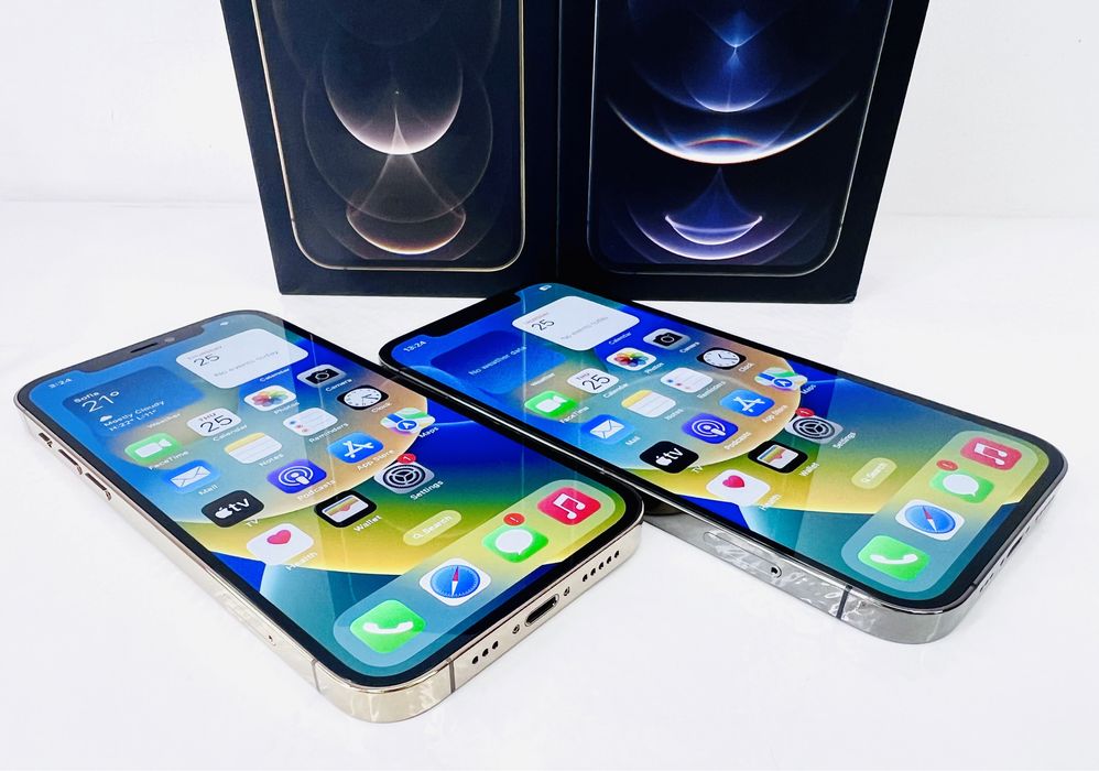 Apple iPhone 12 Pro 128GB Graphite / Gold Перфектен! Гаранция!