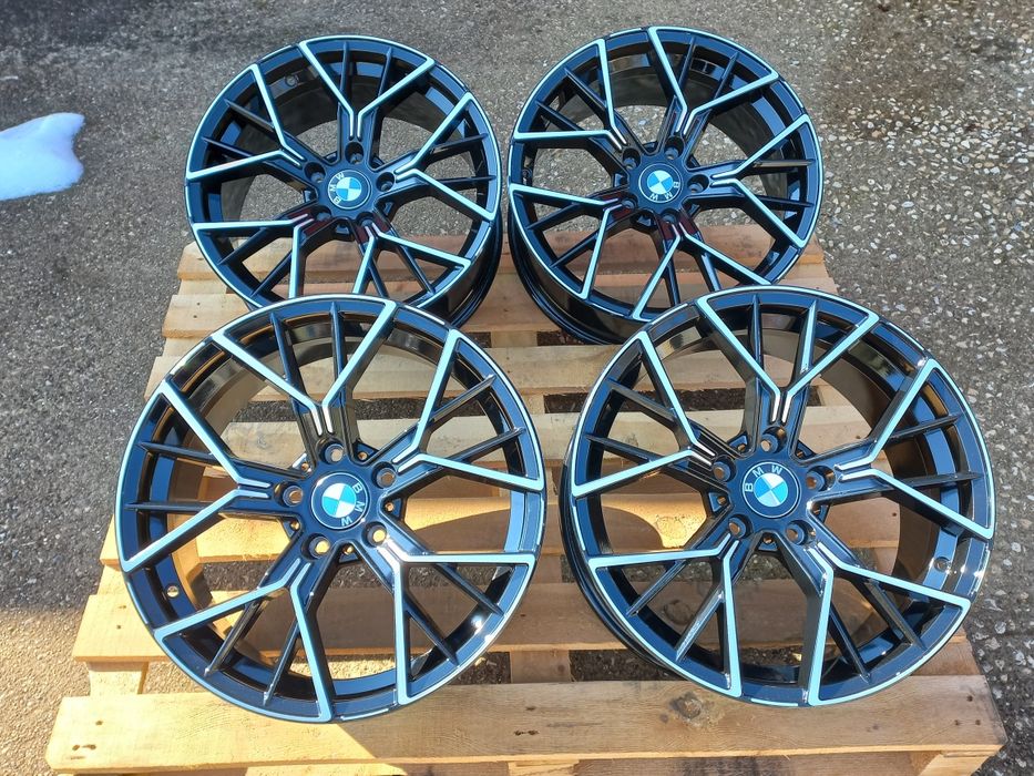 19"Bmw Style 811M Black Polish 8.5-9.5ж ет33-37 Bmw 1 3 4 5 6 7 Seria Спорт Пакет Чисто Нови