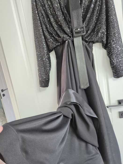 Вечернее черное  платье