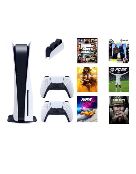 Sony Playstation 5 состояние хорошее 2 джостика
