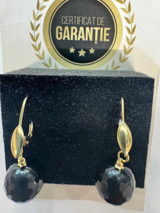 Cercei din aur 18K (69013.1/ 10 Pacurari 1) Garantie 2 ani!