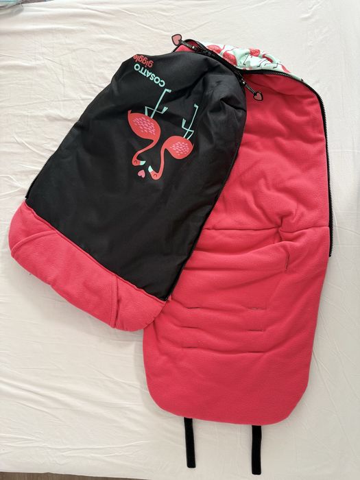 Зимен чувал за количка Cosatto + чанта, използвано с Cybex Balios