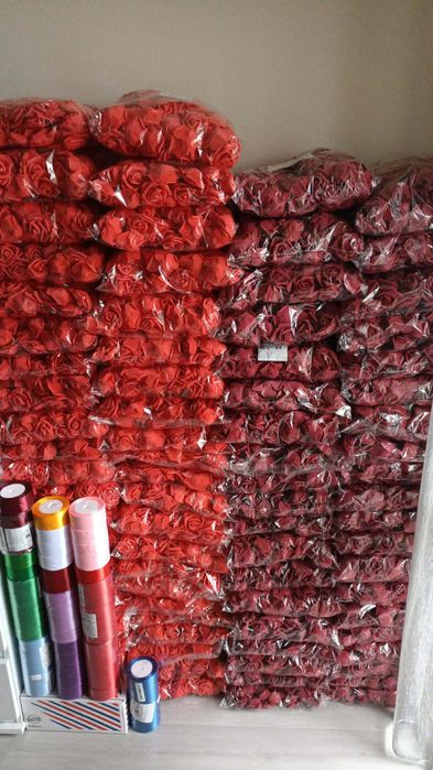 Продавам рози от фоам 7 см