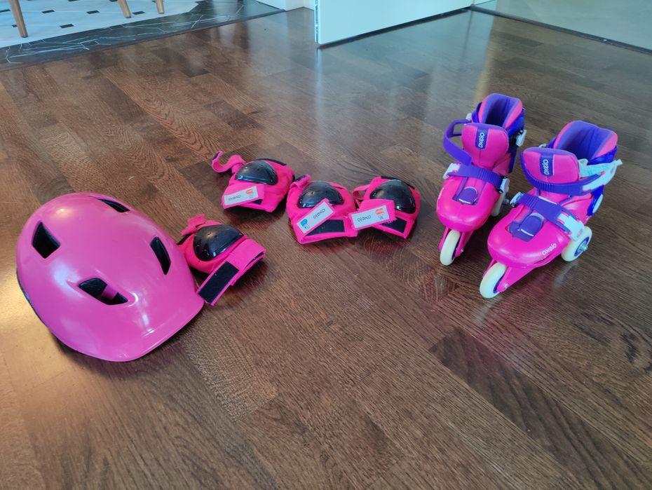 Детски ролери и наколенки