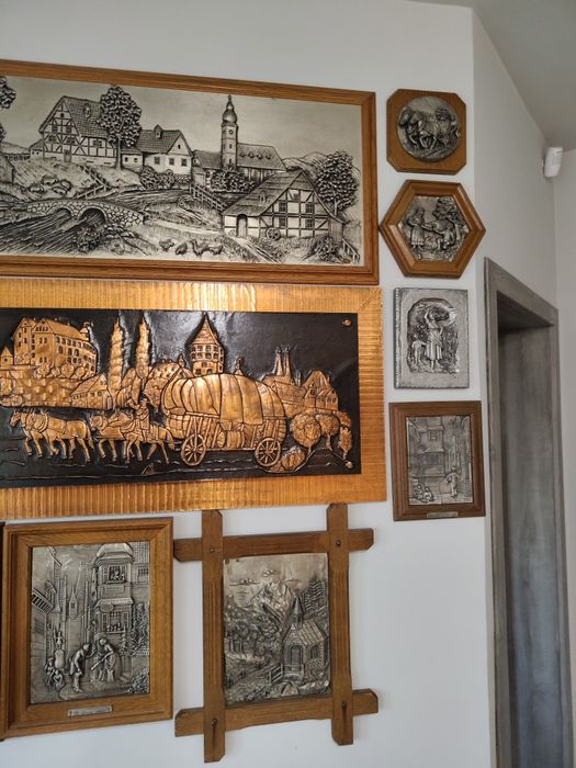 Lot 17 tablouri cupru și zinc doar 3500 de lei