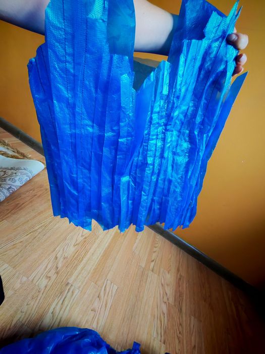 Платье из пакета 7-13 лет