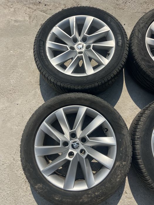 Джанти за шкода супърб(superb) 17 5х112