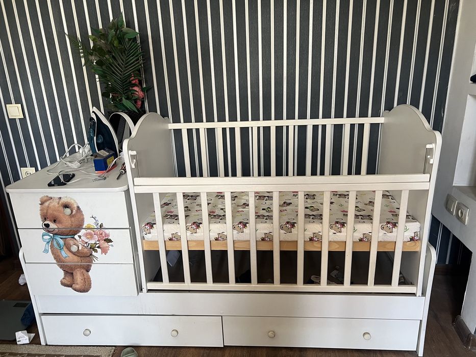 Детский кровать трансформер