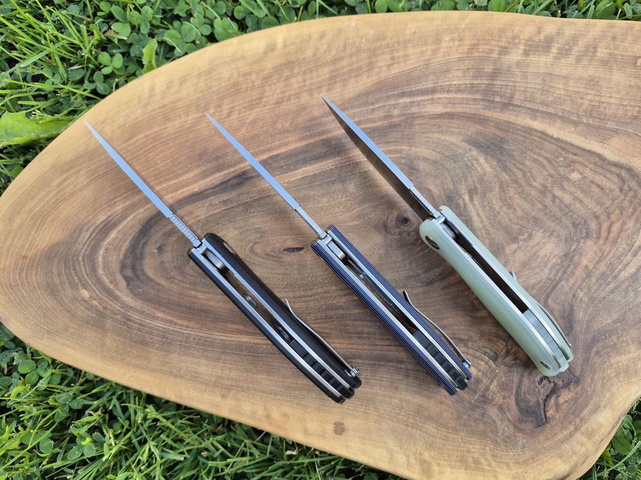 Сгъваем джобен нож SHIROGOROV,стомана D2,три цвята,SH207