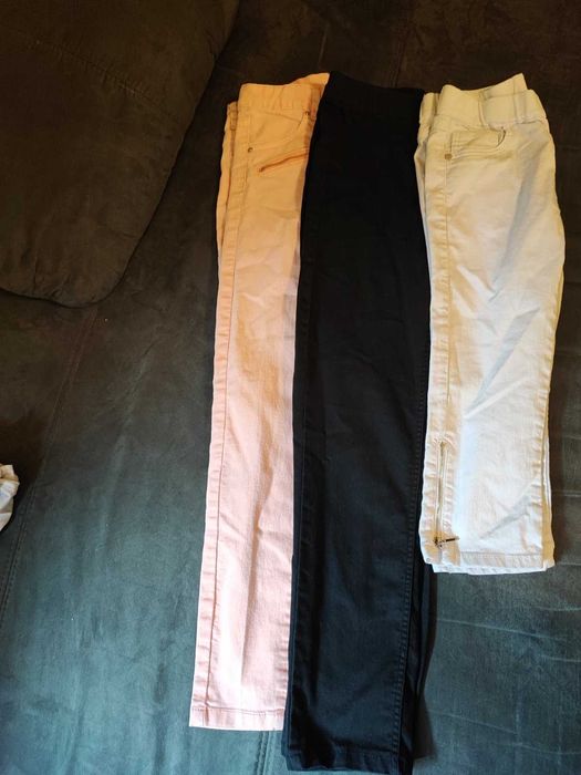 Лот от дънки тип клин  Xxs Xs