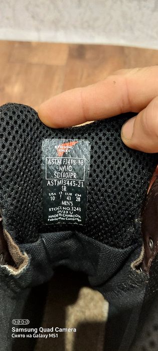 Продам спец.ботинки (safety boots) RED WING , размер 43