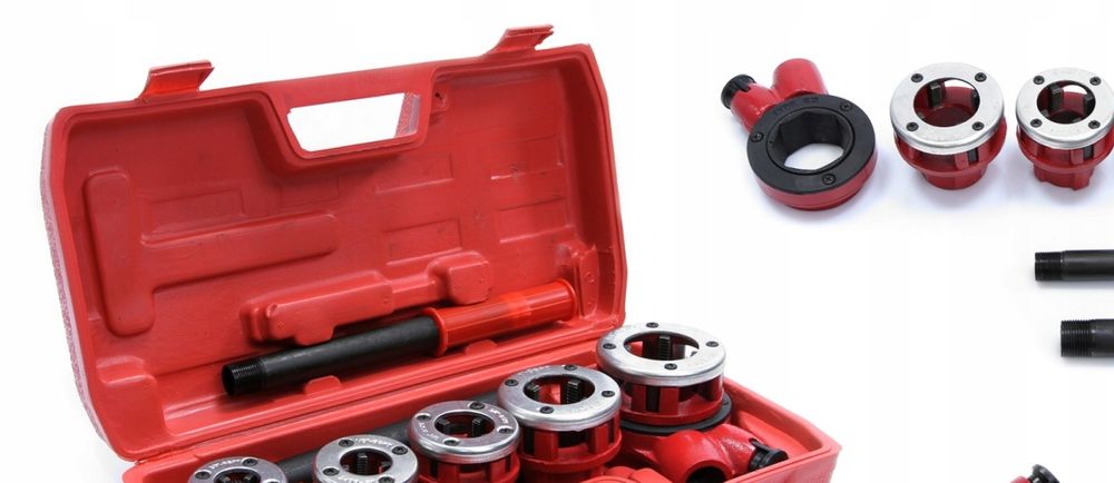 Set clupa filiera filetat manuala 6 piese 1/4" - 1" 1/4"