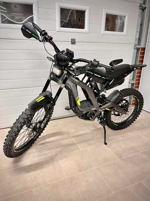 e-Moto electric SurRon LBX 12Kw 21"+18" baterie 72V 55Ah Range 100+ km