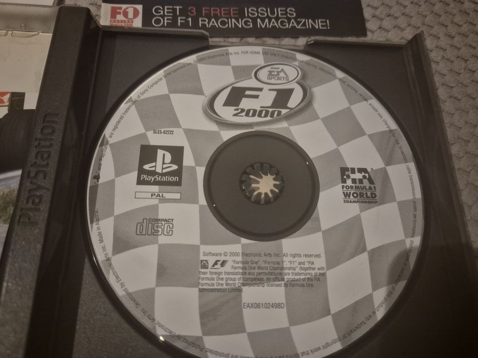 Joc de colecție Formula 1, F1, complet, ptr PlayStation 1, ps1, ps 1 one