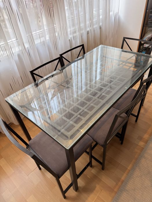 Set Masa + 6  Scaune