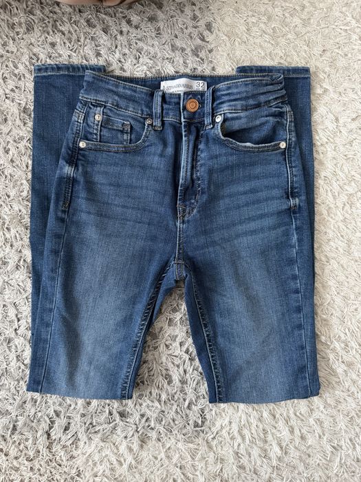 Сини дънки Stradivarius