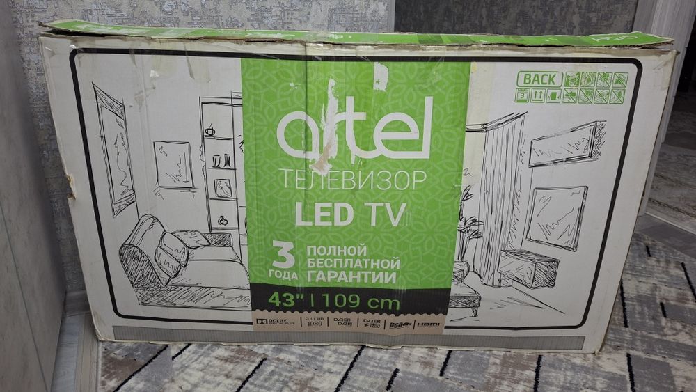 Продам телевизор 43