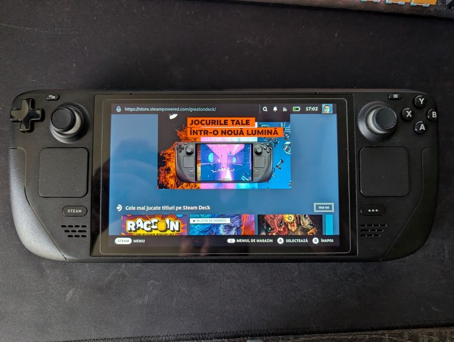 Consola Portabila Steam Deck 64GB + 256GB SD
