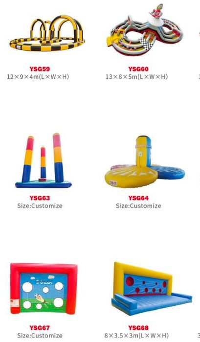 Jocuri gonflabile / obtacole / arena / sport / traseu