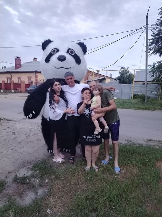 Мишка зайчик панда ростовые куклы