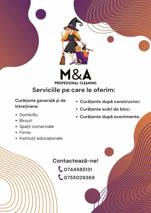 Servicii profesionale de curatenie