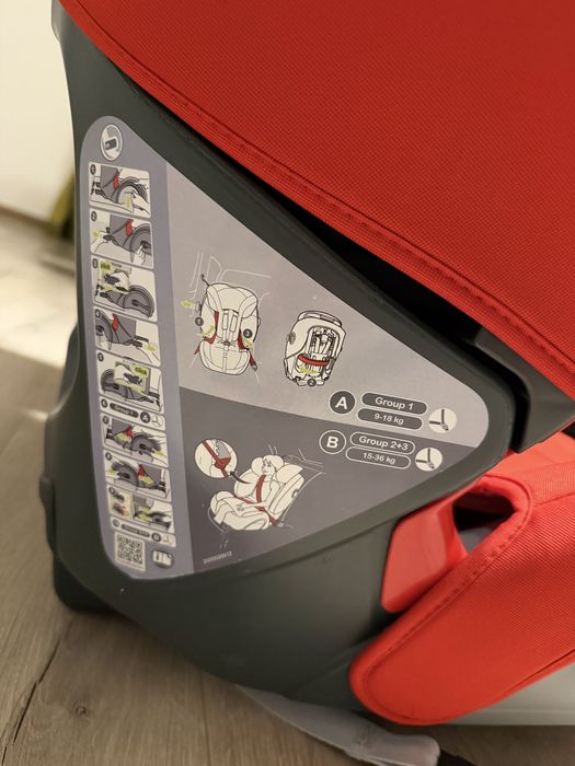 Scaun auto Britax Romer ISOFIX EVOLVA 1-2-3 SL SICT, 9-36 kg