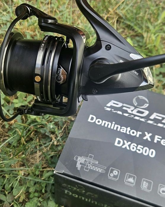 Feeder PRO FL Strategist X Ultra Pro Distance Competition 4.20 180g + Mulineta PRO FL Dominator X Feeder DX6500 11+1 Rulmenți NEW 2026