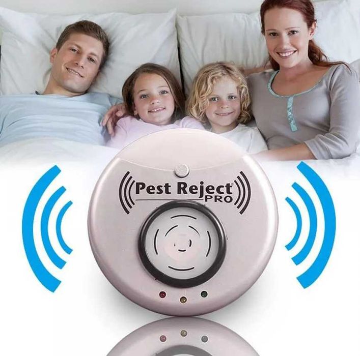 Ултразвуково устройство Pest Reject PRO против насекоми,мишки и други