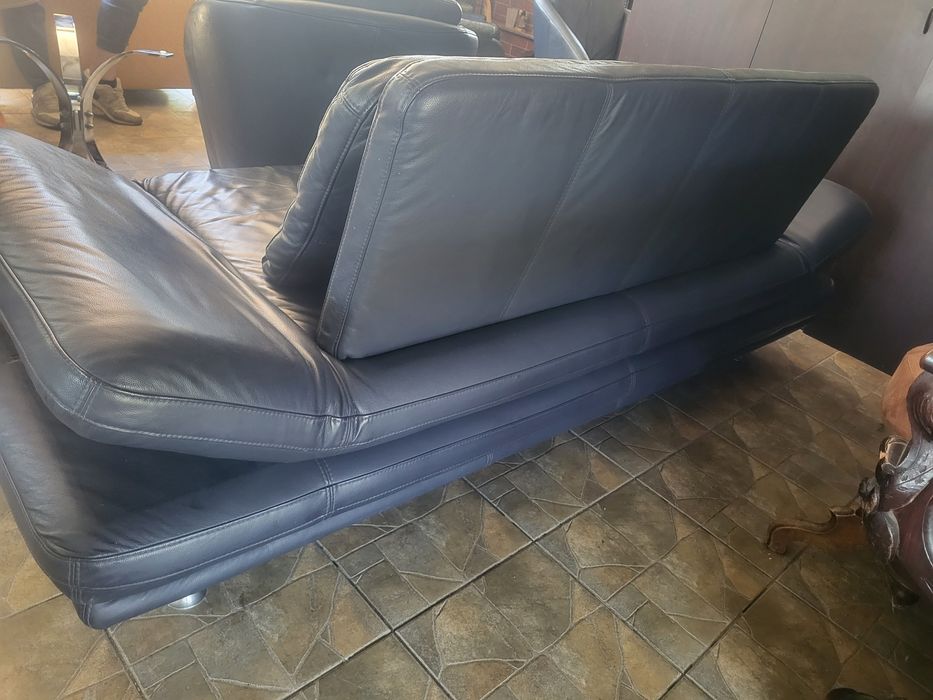 Set canapea piele naturală