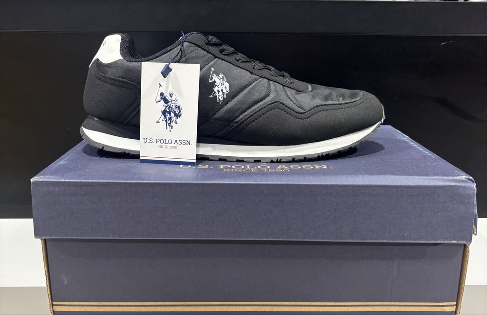 Adidasi U.S Polo assn noi in cutie