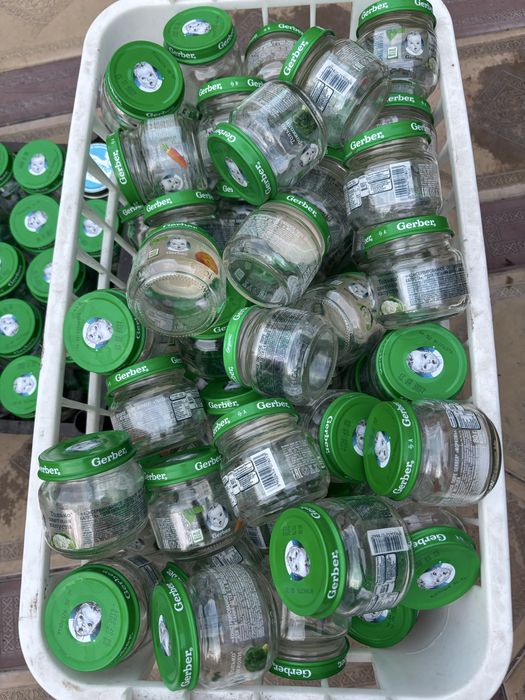 Баночки гербер.