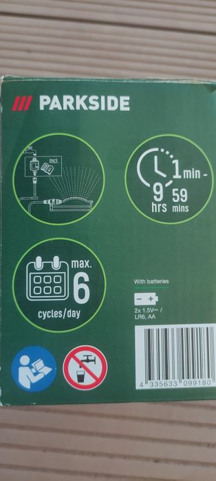 Programator irigare, Parkside