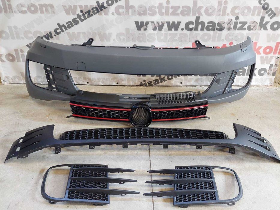 Предна броня VW GOLF 6 GTI / ГОЛФ 6 ГТИ