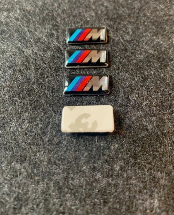 М лепенки за джанти БМВ / М лепенки за БМВ джанти и волан /стикери BMW