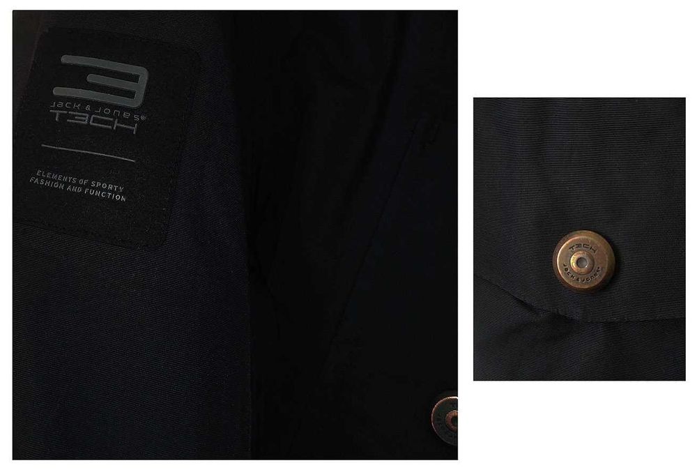 Мъжко Парка Яке Jack & Jones Meyland TECH Parka Jacket М Отлично Съст.